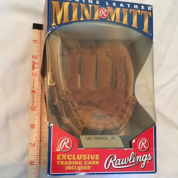 Rawlings Mini Mitt Genuine Leather Glove - Picture 9 of 9